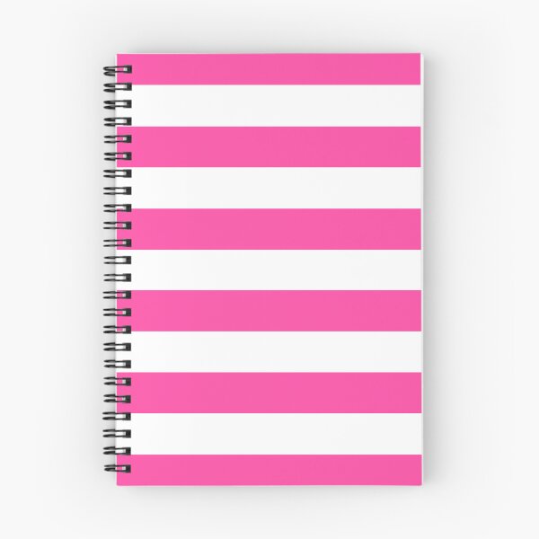Item preview, Hot Pink Horizontal Stripes Minimalist Color Block Pattern designed and sold by Jeallan Designs.