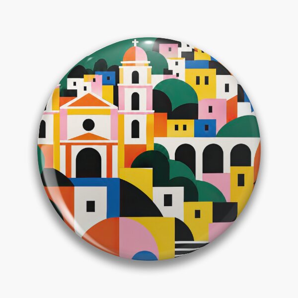Item preview, Colorful illustrated poster of Tegucigalpa, Honduras, featuring designed and sold by ckybe.