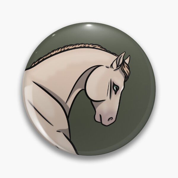 Item preview, Perlino Trakehner designed and sold by Old Water Cryptid .