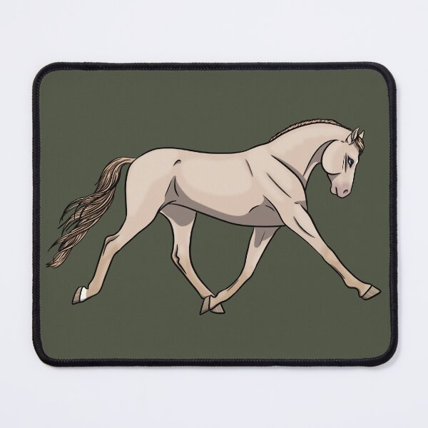 Item preview, Perlino Trakehner designed and sold by Old Water Cryptid .