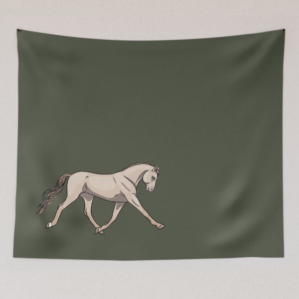 Item preview, Perlino Trakehner designed and sold by Old Water Cryptid .