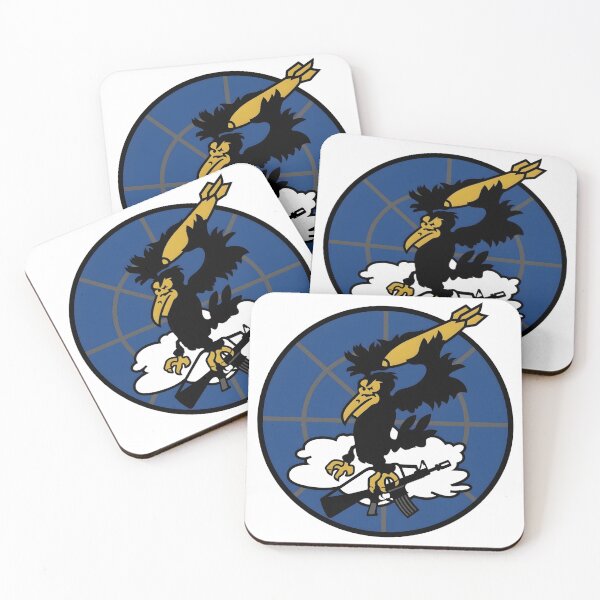 Item preview, USAAF 341st Bombardment Squadron Black Crow Bomb Thrower Patch designed and sold by CharlieDesings.
