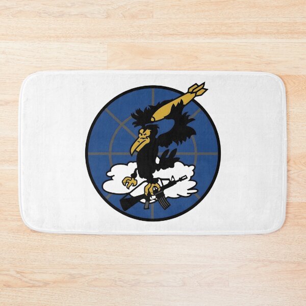 Item preview, USAAF 341st Bombardment Squadron Black Crow Bomb Thrower Patch designed and sold by CharlieDesings.