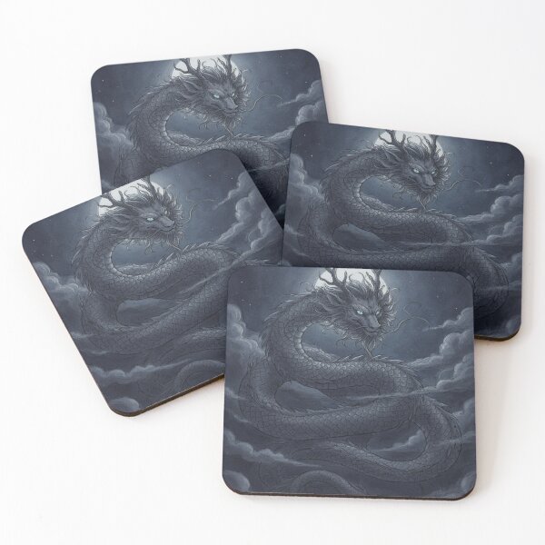 Item preview, Mystical Dragon Spirit – Celestial Fantasy Dragon Art designed and sold by JanjjaSoulInk.