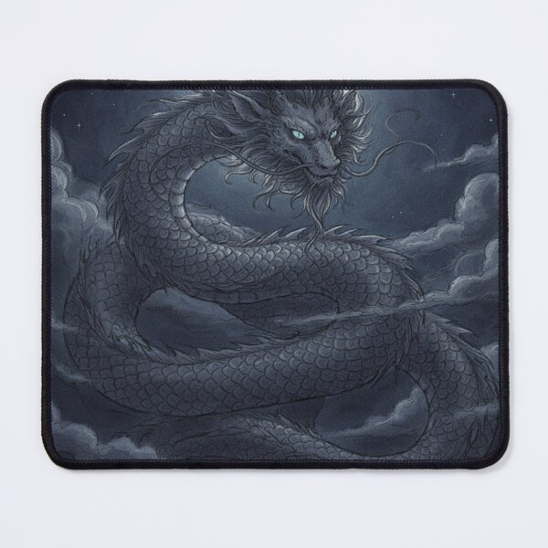 Item preview, Mystical Dragon Spirit – Celestial Fantasy Dragon Art designed and sold by JanjjaSoulInk.