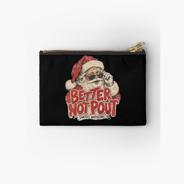 Item preview, Better Not Pout Santa Christmas Humor Vintage Style designed and sold by cerima.