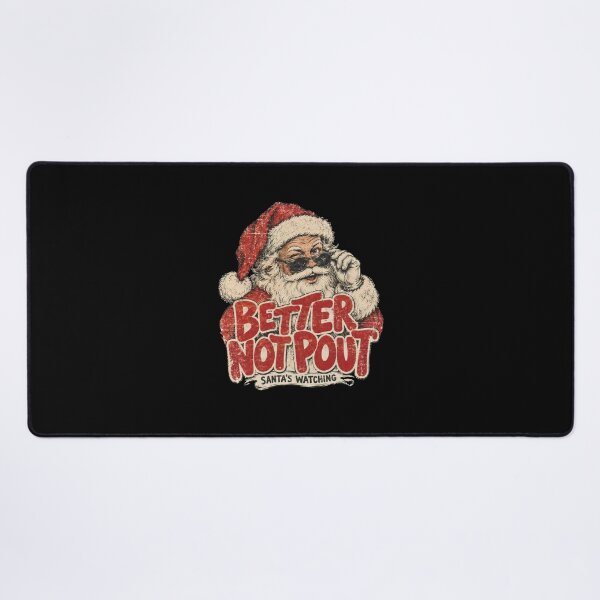 Item preview, Better Not Pout Santa Christmas Humor Vintage Style designed and sold by cerima.