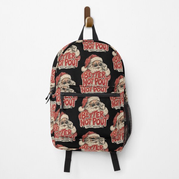 Item preview, Better Not Pout Santa Christmas Humor Vintage Style designed and sold by cerima.