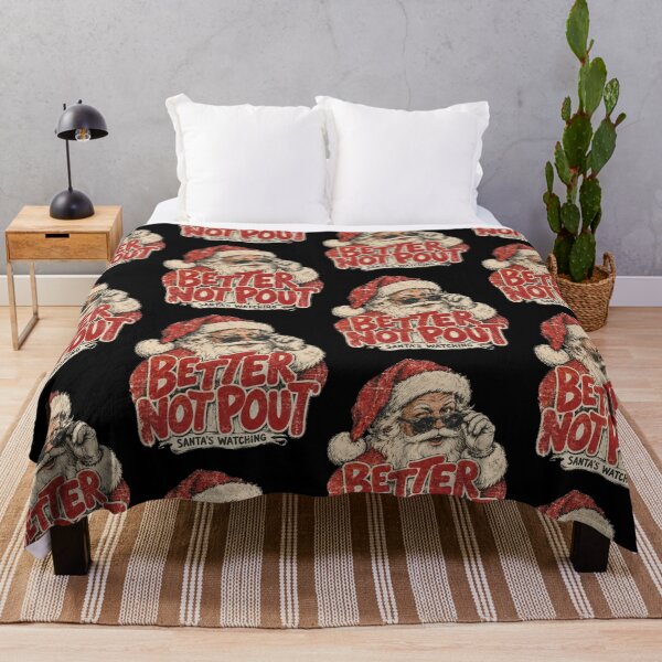 Item preview, Better Not Pout Santa Christmas Humor Vintage Style designed and sold by cerima.