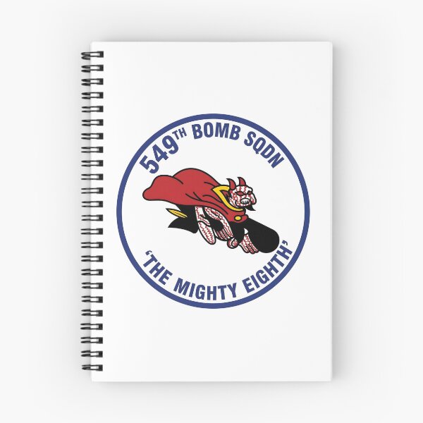 Item preview, Parche del Diablo Encapuchado del 549.º Escuadrón de Bombardeo de la USAAF designed and sold by CharlieDesings.