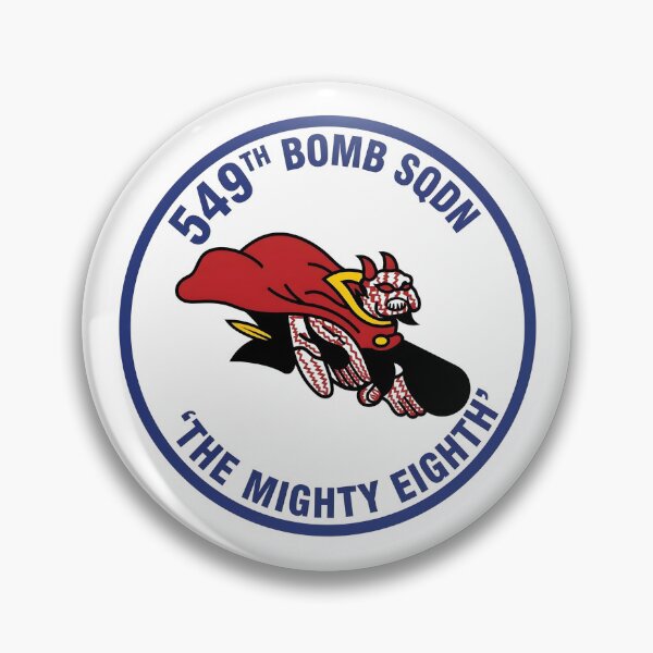 Item preview, USAAF 549th Bombardment Squadron Caped Devil Patch designed and sold by CharlieDesings.