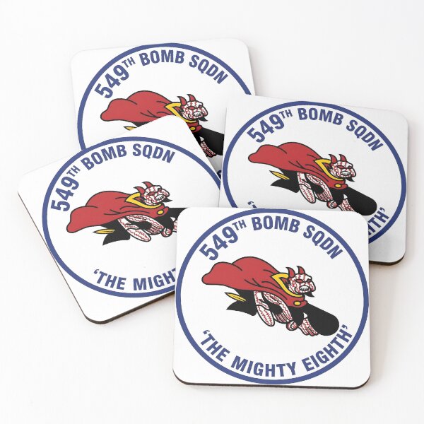 Item preview, USAAF 549th Bombardment Squadron Caped Devil Patch designed and sold by CharlieDesings.