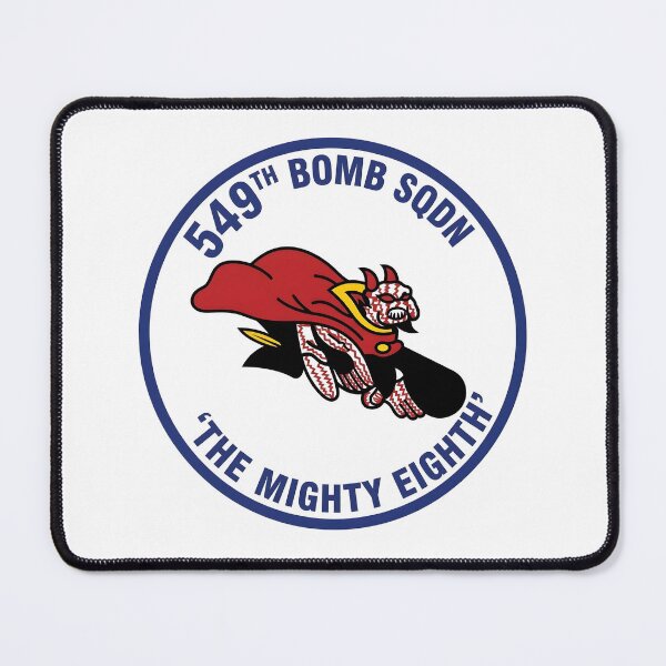 Item preview, Parche del Diablo Encapuchado del 549.º Escuadrón de Bombardeo de la USAAF designed and sold by CharlieDesings.