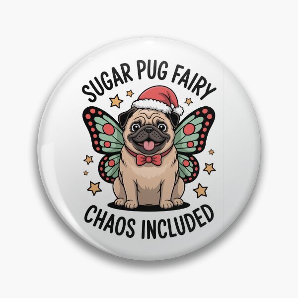 Item preview, SUGAR PUG FAIRY CHAOS INCLUDED designed and sold by jkrphoto.