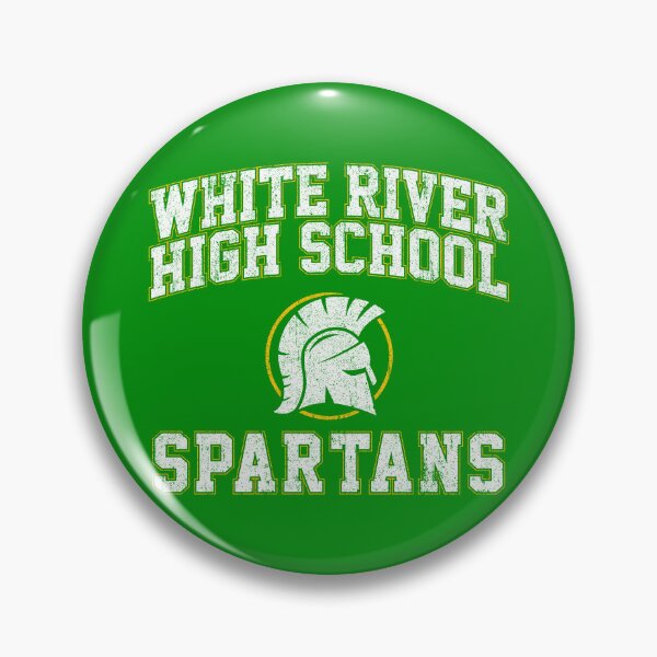 Artikelvorschau, Spartans der White River High School (bis ganz nach unten: Schildkröten) entworfen und verkauft von huckblade.