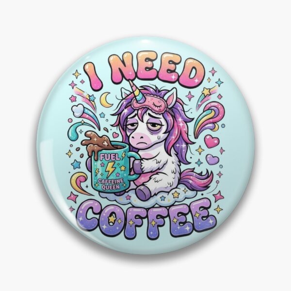 Item preview, Unicorn: I need a coffee designed and sold by BiaSMartins.