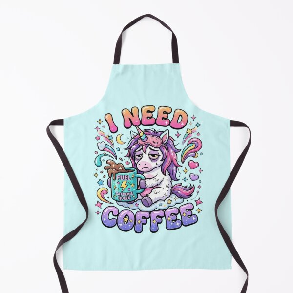 Item preview, Unicorn: I need a coffee designed and sold by BiaSMartins.