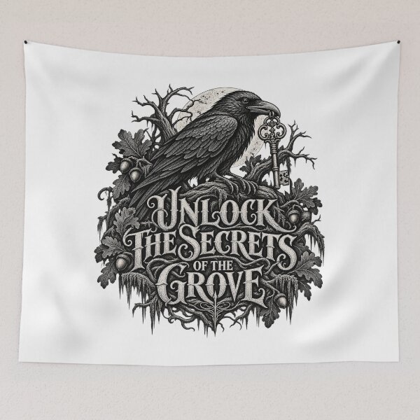 Item preview, Key to the Grove designed and sold by CleanLine Studio.