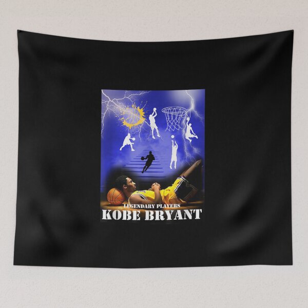 Item preview, Kobe Bryant Legendary Players Lying Down Basketball Lightning Blue designed and sold by QliumoPery.
