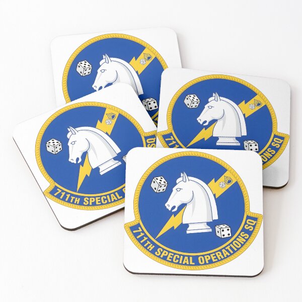 Item preview, USAF 711th Special Operations Squadron Knight Dice Patch    designed and sold by CharlieDesings.