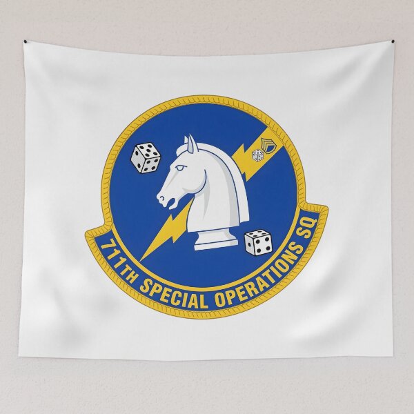 Item preview, USAF 711th Special Operations Squadron Knight Dice Patch    designed and sold by CharlieDesings.