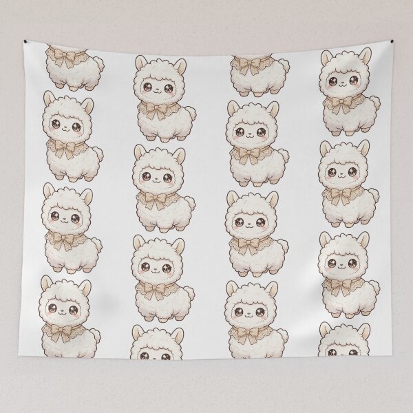Item preview, Cute  llama with verge bow tie designed and sold by priyankajustine.