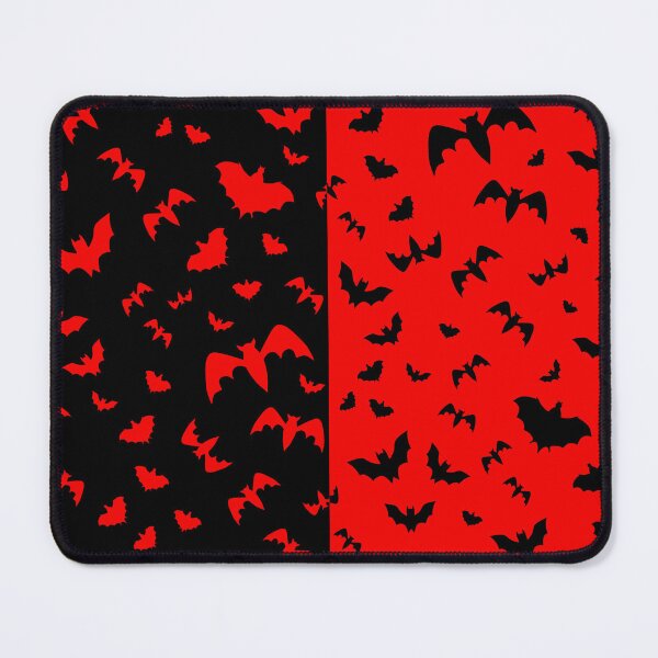 Item preview, Black And Red Halloween Flying Bats designed and sold by Sartoris Art.