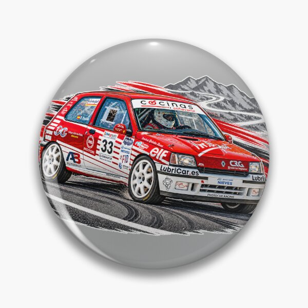 Artikelvorschau, Startnummer 33 im Einsatz – Asphalt-Rallye entworfen und verkauft von The Drawing Office.