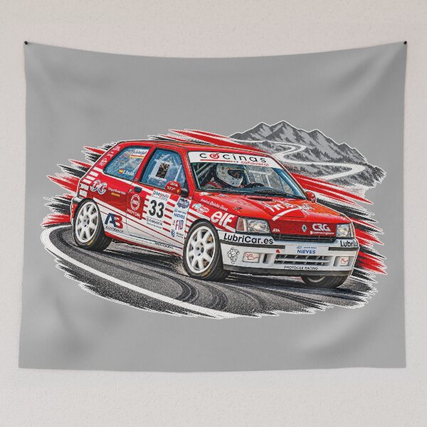 Item preview, Number 33 in action - Asphalt Rally designed and sold by The Drawing Office.