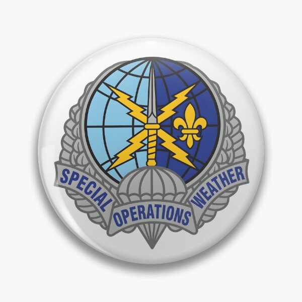 Item preview, USAF Special Operations Weather Team SOWT Crest Patch designed and sold by CharlieDesings.