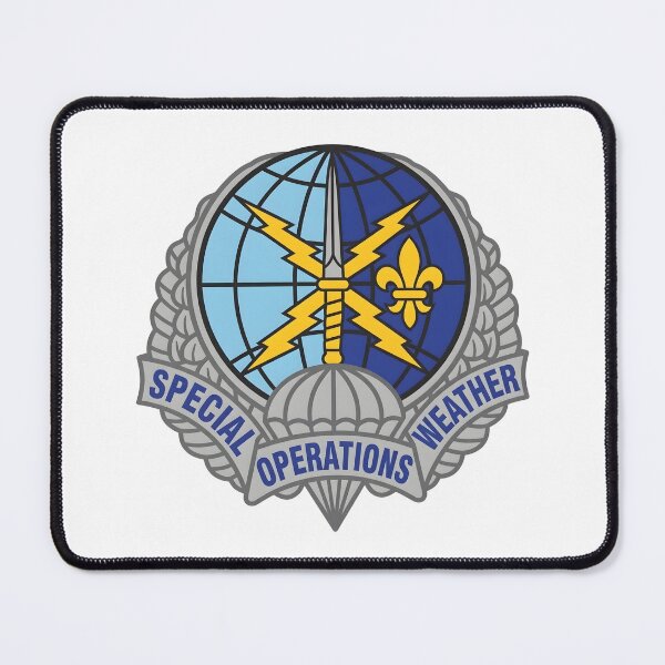 Item preview, USAF Special Operations Weather Team SOWT Crest Patch designed and sold by CharlieDesings.