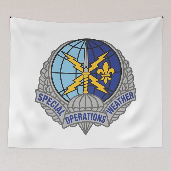 Item preview, USAF Special Operations Weather Team SOWT Crest Patch designed and sold by CharlieDesings.