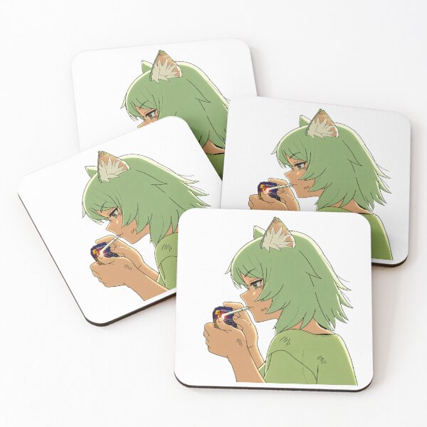 Item preview, Yani Sipping a Drink designed and sold by Migi-Desu.