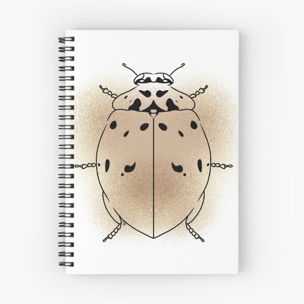 Item preview, Ashy Grey Lady Beetle Line-art (Cream) designed and sold by Burnt_Pikachu.