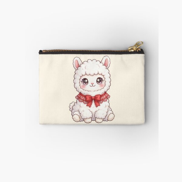 Item preview, Llama cute with red lace bow tie designed and sold by priyankajustine.