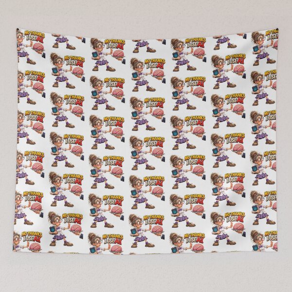 Item preview, No Thanks I Use AI Funny Tech Humor designed and sold by Wilcox PhotoArt.