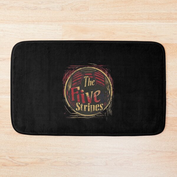Item preview, The Five Stripes Vintage Distressed Circular Badge designed and sold by MiaGowing.