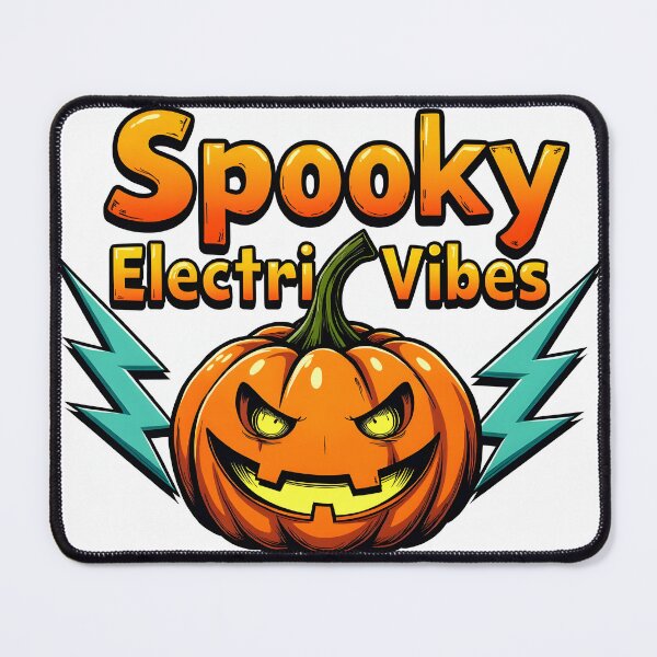 Item preview, Retro Pumpkin With Lightning Bolts designed and sold by MilaPrintify.