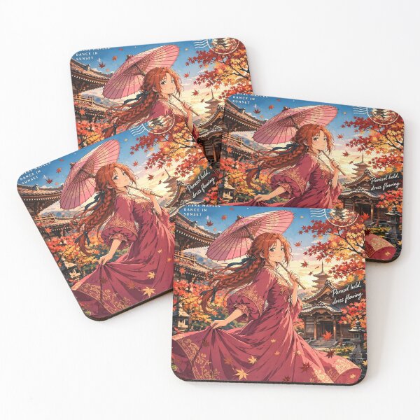 Item preview, Japan, Kyoto Autumn Temple Forest - Autumn Dreams in Kyoto designed and sold by DibujandoPorfa.
