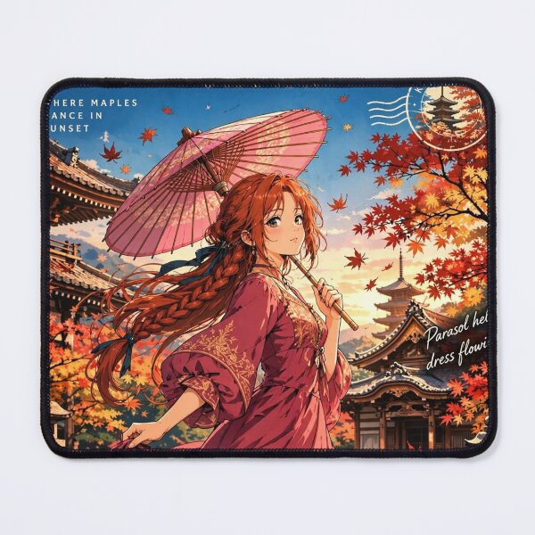 Item preview, Japan, Kyoto Autumn Temple Forest - Autumn Dreams in Kyoto designed and sold by DibujandoPorfa.