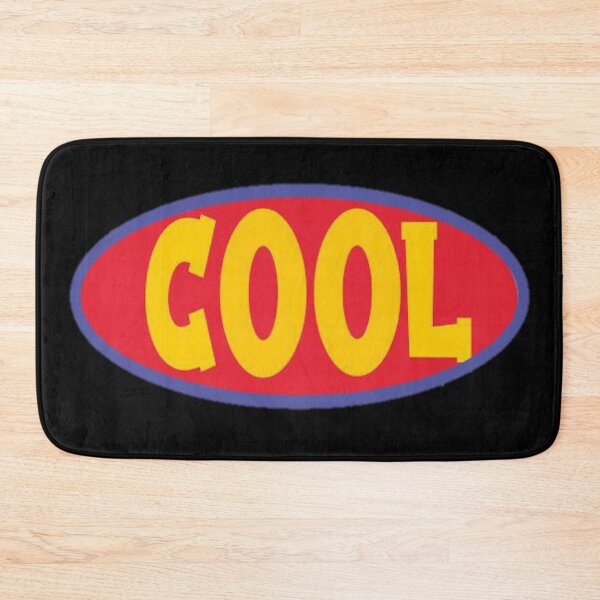 Item preview, COOL Retro Oval Badge | Bold 90s Vintage Pop Art Logo designed and sold by BrontesWhimsyStore.