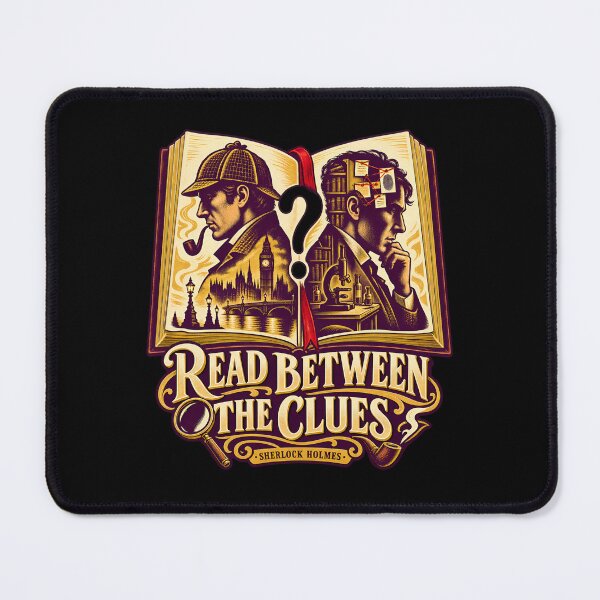 Item preview, Sherlock Holmes: Read Between the Clues designed and sold by Fenay Designs.