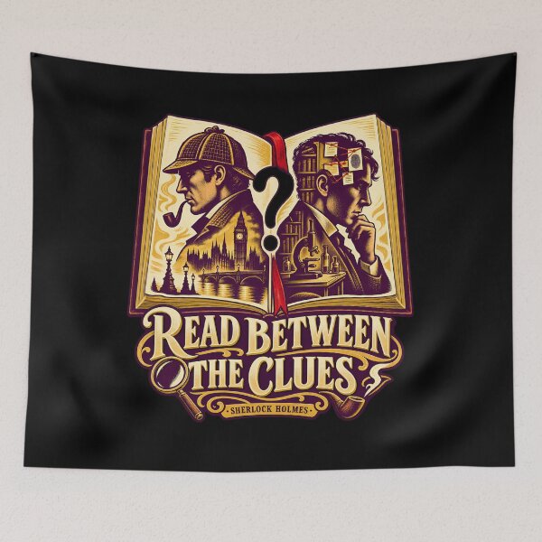 Item preview, Sherlock Holmes: Read Between the Clues designed and sold by Fenay Designs.