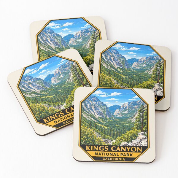 Item preview, Kings Canyon National Park Sticker designed and sold by Gideon Emmerich.