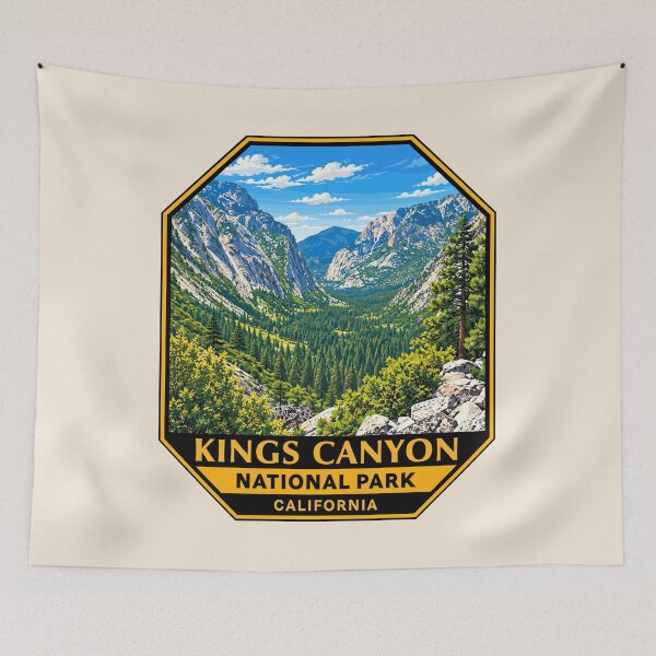 Item preview, Kings Canyon National Park Sticker designed and sold by Gideon Emmerich.