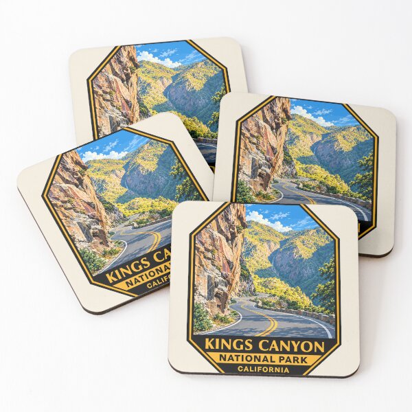 Item preview, Kings Canyon National Park Sticker designed and sold by Gideon Emmerich.