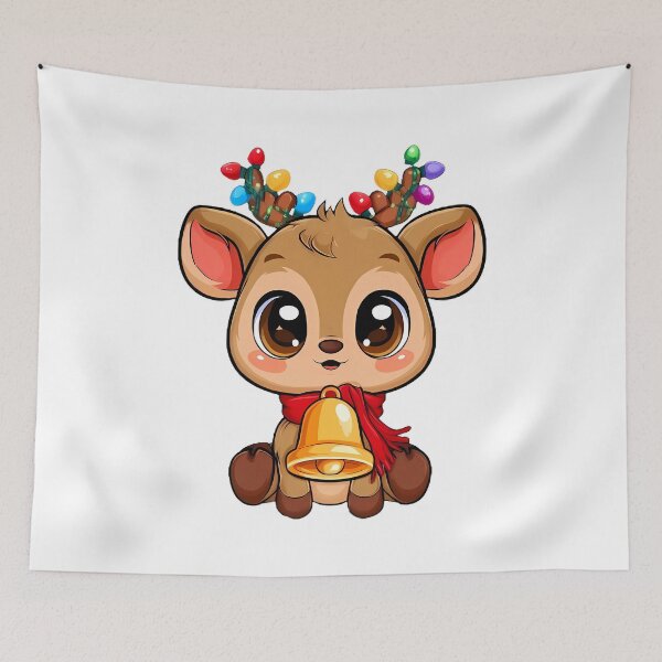 Item preview, Christmas Cartoon –Festive Holiday Collection designed and sold by Retro Whimsy.