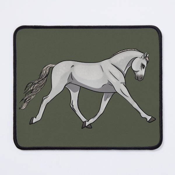 Item preview, White Grey Trakehner designed and sold by Old Water Cryptid .