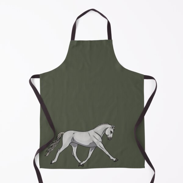 Item preview, White Grey Trakehner designed and sold by Old Water Cryptid .