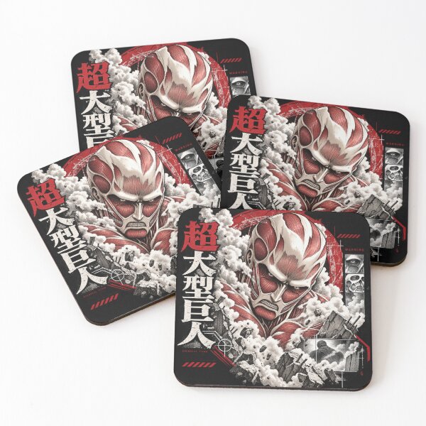 Item preview, Colossal Titan Wall Breach Streetwear Anime Graphic T-Shirt Hoodie Design designed and sold by TokyoCraft.